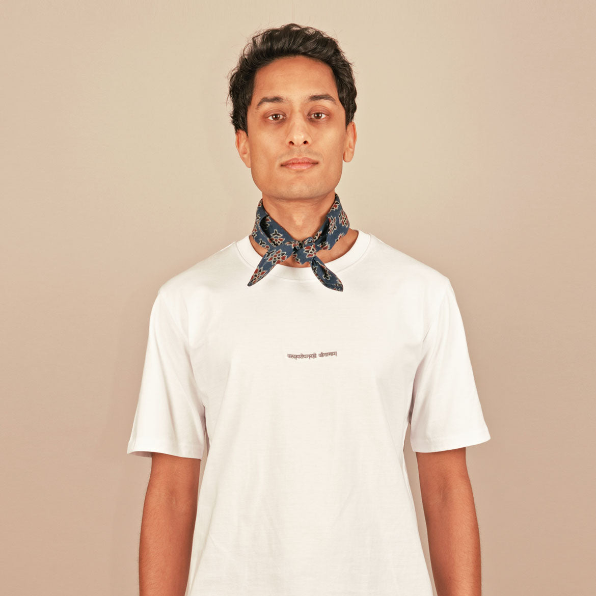 Coconut Residence Block Printed Bandana