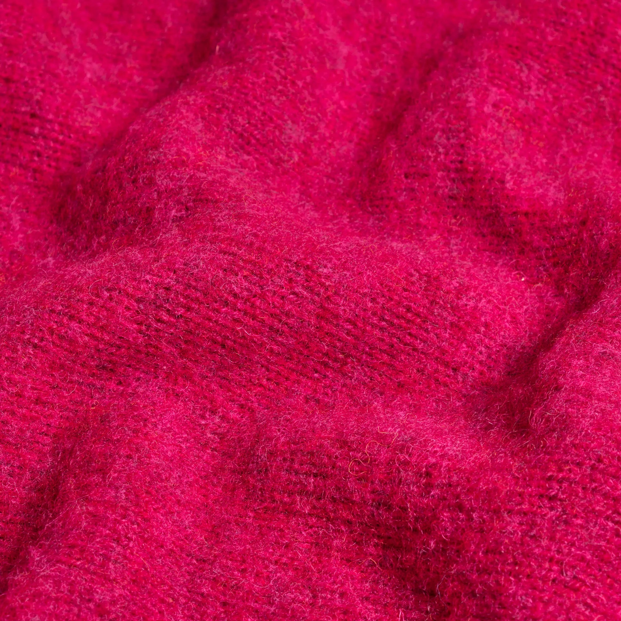 Rhubarb High Crewneck Brushed Shetland Crewneck Jumper