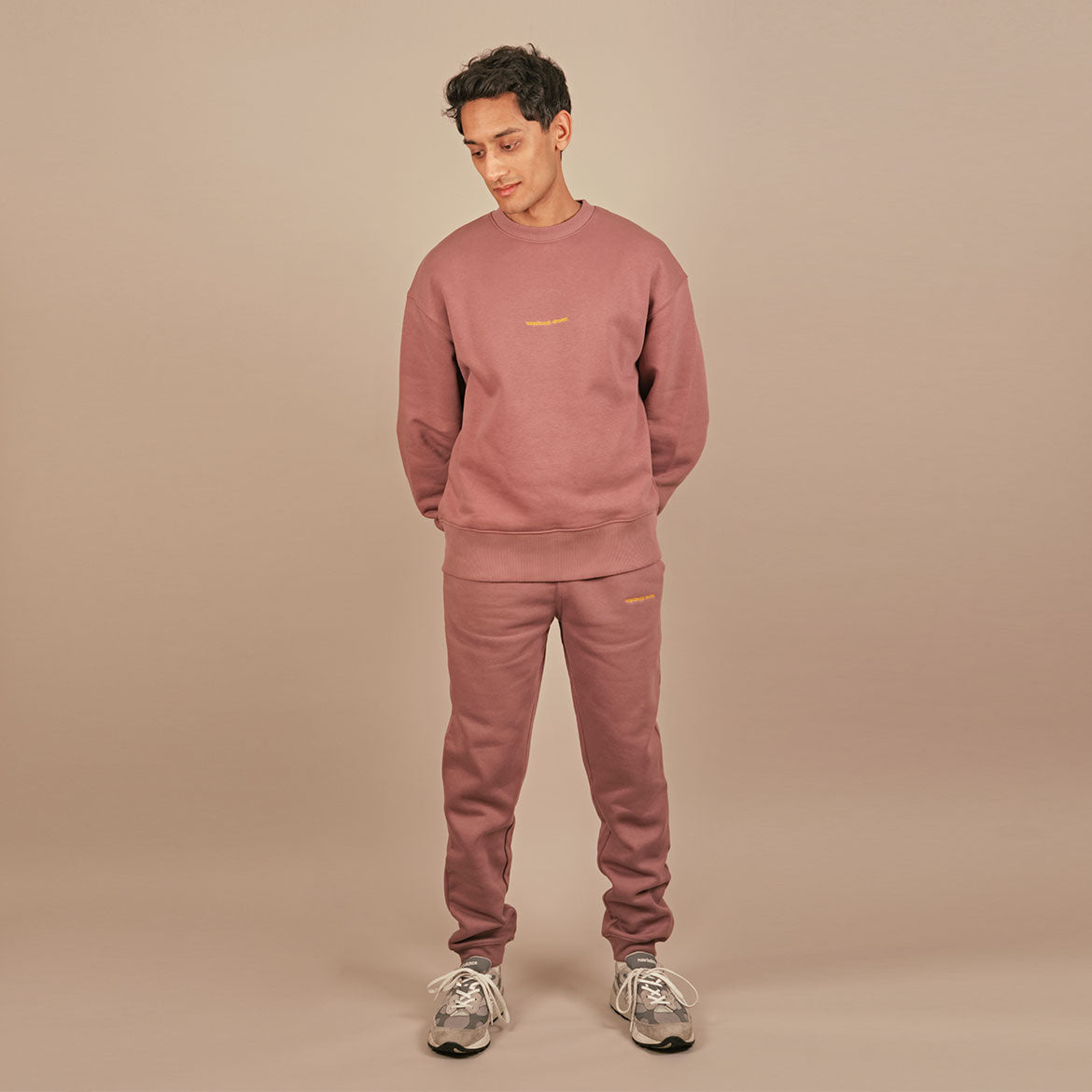 Sanskrit Signature Relaxed Crewneck Sweatshirt