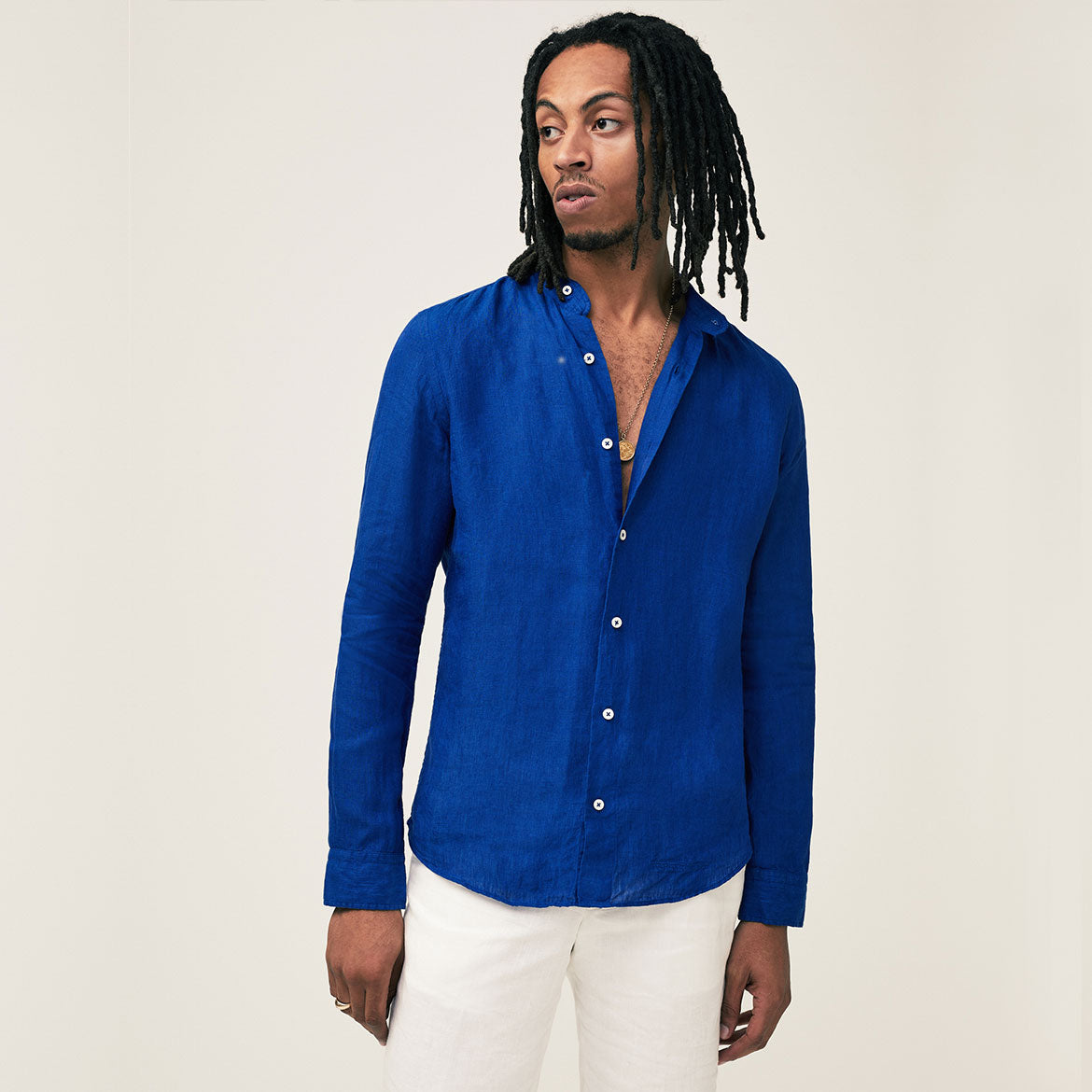 Pondicherry Linen Shirt Unisex | Coconut Residence