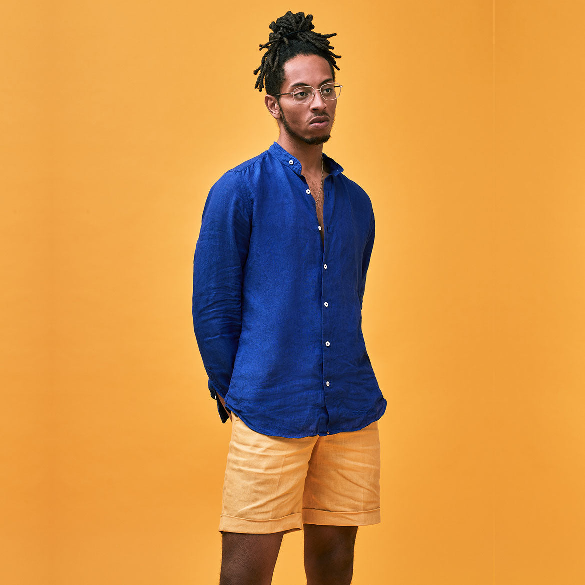 Pondicherry Linen Shirt Unisex | Coconut Residence