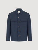 Navy Linen Orchard Field Jacket