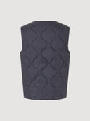 Navy Quilted Travel Gilet Vest