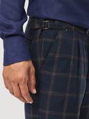 Navy Blue Linen Popover Shirt
