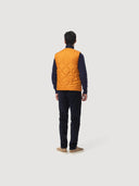 Yellow Quilted Travel Gilet Vest