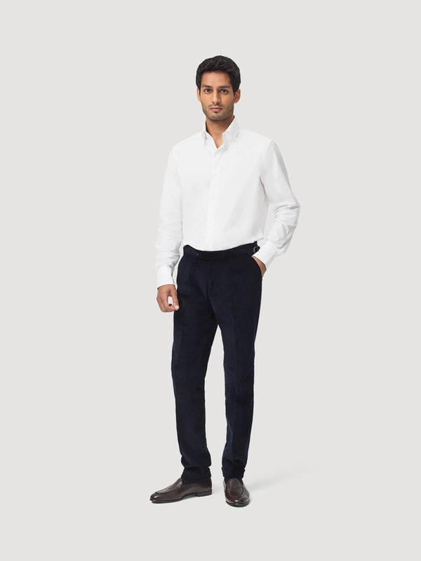 White Button Down Cotton Shirt
