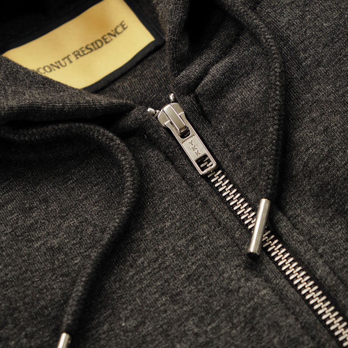 Sanskrit Signature Zip-Up Hooded Sweatshirt